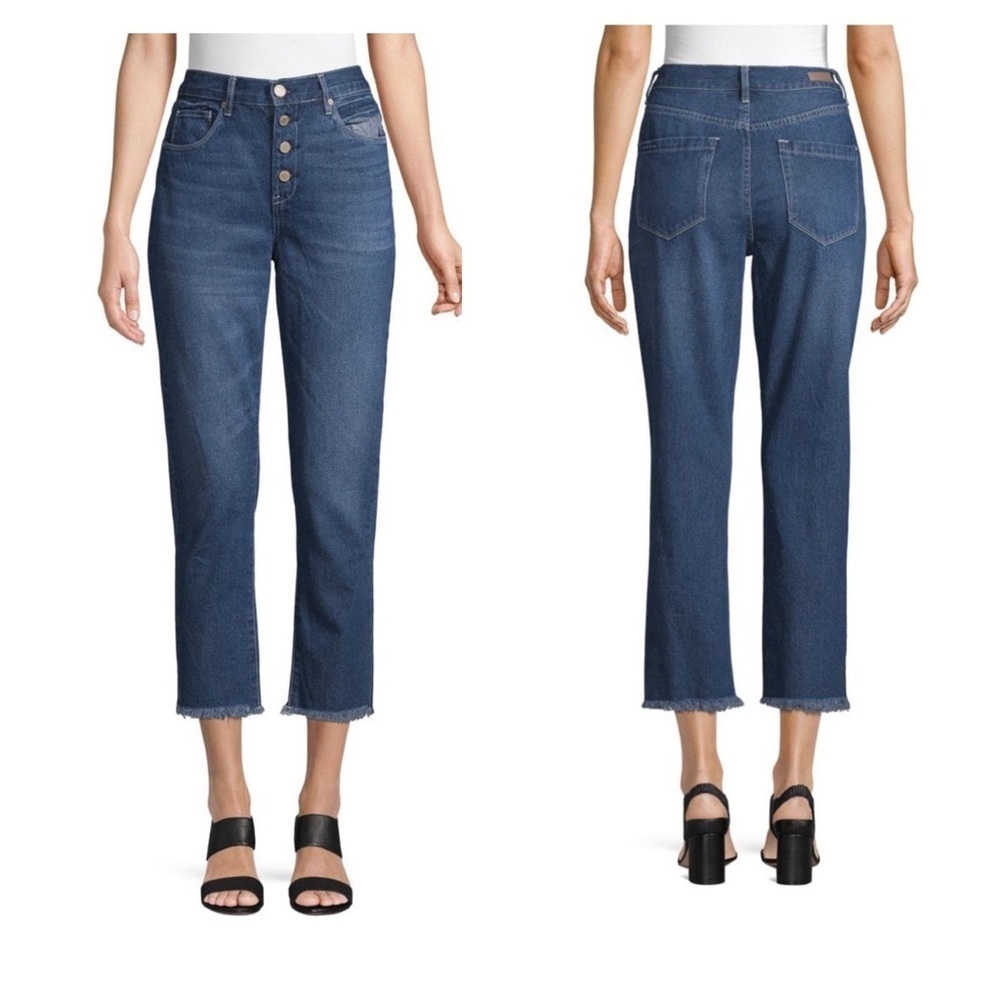 [Blank NYC] High Rise Cropped Jeans